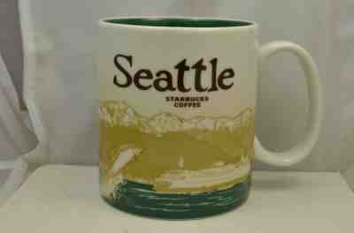 Starbucks 2011 SEATTLE Coffee Mug Ceramic Cup ji - Sold on eBay Dec, 12th 2019 for $17.99