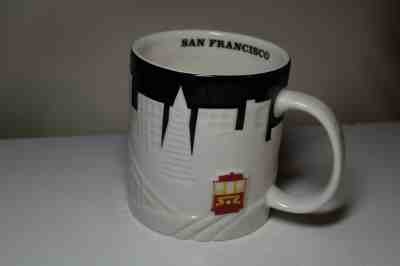 Starbucks - 2012 - Collector Series - San Francisco - Skyline - Trolley Car Mug - Sold on eBay Dec, 12th 2019 for $17.99