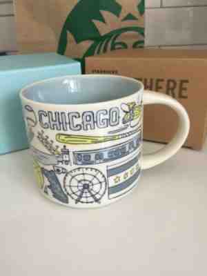 Starbucks Been There Series Chicago Mug Across The Globe Collection - Sold on eBay Dec, 12th 2019 for $16.99