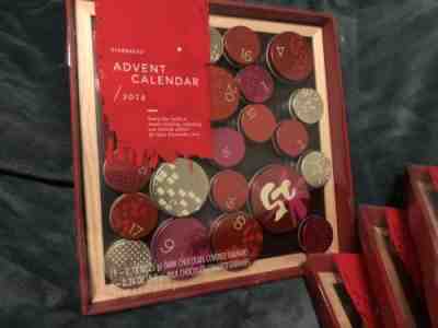 Starbucks 2014 Advent Christmas Calendar - $5 Card in each... buy two -bonus $5  - Sold on eBay Dec, 12th 2019 for $30.00
