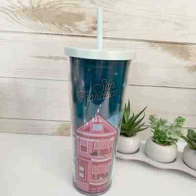 Starbucks 2019 San Francisco Painted Ladies 24 oz. Cold cup Venti Tumbler New - Sold on eBay Dec, 12th 2019 for $40.00