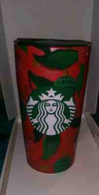 BRAND NEW STARBUCKS 2019 CHRISTMAS HOLIDAY = CERAMIC TRAVEL TUMBLER CUP - Sold on eBay Dec, 12th 2019 for $21.99
