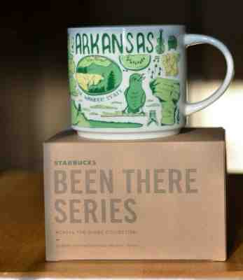 New Starbucks Arkansas Ceramic Mug 14 fl oz Been There Series - Sold on eBay Dec, 12th 2019 for $19.50