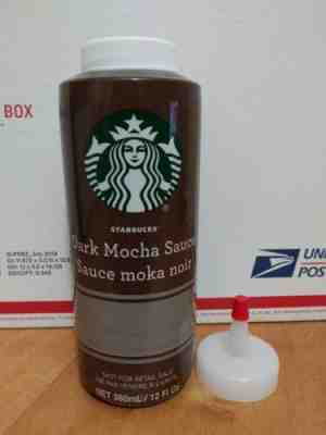 3 Starbucks Dark Mocha Sauce 12oz Squeeze Bottle Coffee Lattes Cake Toppings New - Sold on eBay Dec, 12th 2019 for $25.00