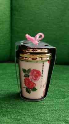 Starbucks Ban.do Ornament Floral 2018 Holiday Collection Bando Roses Tres Chic - Sold on eBay Dec, 12th 2019 for $15.99