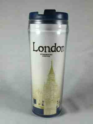 Collectible Starbucks London 2004 Insulated Coffee Tea Travel Tumbler 12 oz - Sold on eBay Dec, 12th 2019 for $19.98