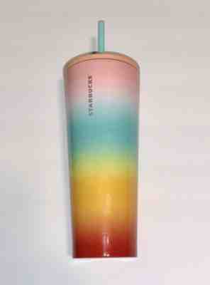 Starbucks Rainbow Tumbler 2019 Venti 24 Oz Summer 2019 Pride New FREE SHIPPING! - Sold on eBay Dec, 12th 2019 for $35.99