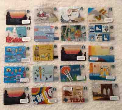Starbucks Card Lot Nations Walt Whitman Russia Fairy Tale French Press Singapore - Sold on eBay Dec, 12th 2019 for $79.00