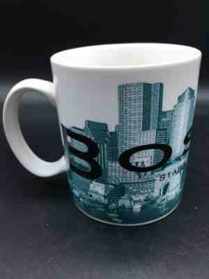 2002 Starbucks Boston Beantown Skyline Series Barista Series One Coffee Mug - Sold on eBay Dec, 12th 2019 for $17.30