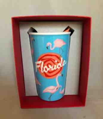 Starbucks Florida Ceramic Tumbler Travel Cup 12 Oz 2015.NWT! - Sold on eBay Dec, 12th 2019 for $35.00