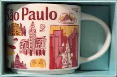 NEW!!  Starbucks SÃO PAULO Been There Series 14Oz mug. - Sold on eBay Dec, 12th 2019 for $36.95