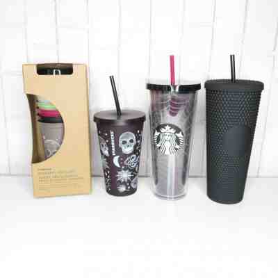 STARBUCKS 2019 LIMITED EDITION FALL HALLOWEEN TUMBLERS AND CUP SET! 9 CUPS - Sold on eBay Dec, 12th 2019 for $195.00