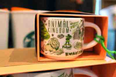 Disney World Parks Animal Kingdom Been There Coffee Mug Ornament Starbucks - Sold on eBay Dec, 12th 2019 for $23.99