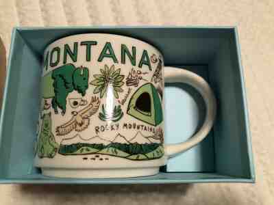Starbucks Montana Been There Series Across the Globe Collection Coffee Mug 14oz - Sold on eBay Dec, 12th 2019 for $25.00