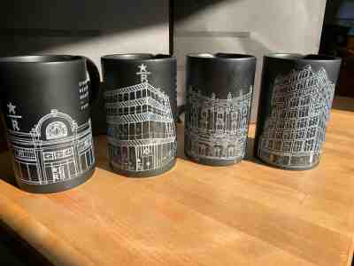 Starbucks Reserve Roastery Coffee Mug Set, (New York, Milan, Tokyo, Seattle) - Sold on eBay Dec, 12th 2019 for $80.00