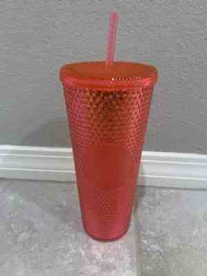 Starbucks Holiday 2019 Venti Studded Tumbler Cups Neon Pink NEW Limited Edition - Sold on eBay Dec, 12th 2019 for $29.99