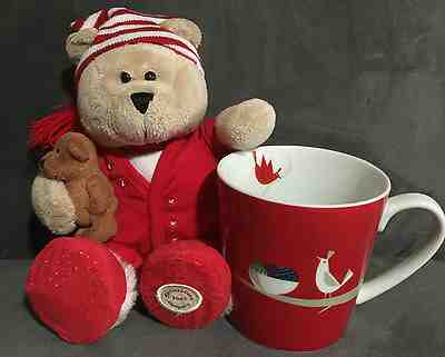 STARBUCKS  BARISTA  BEAR  &  STARBUCKS  COFFEE MUG  SET   # 5 - Sold on eBay Dec, 12th 2019 for $28.00