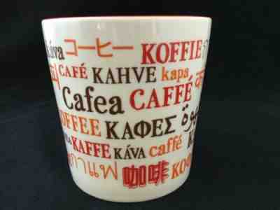 STARBUCKS 2008 "Coffee" Multi Language Red White 16 oz Coffee Cup-SHIPS FREE!! - Sold on eBay Dec, 11th 2019 for $19.99