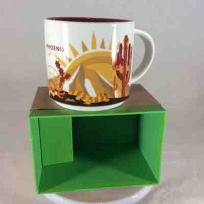 NEW Starbucks Oversize Coffee Mug You Are Here Collection PHOENIX 14oz - Sold on eBay Dec, 11th 2019 for $16.66