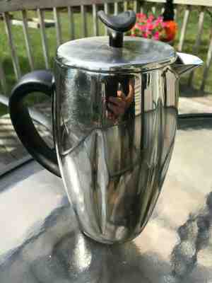 Starbucks 2003 Barista Stainless Steel Thermal Coffee Press 32 oz French Press - Sold on eBay Dec, 11th 2019 for $34.99