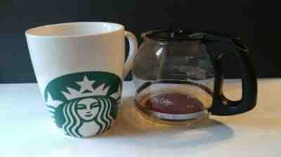 New Starbucks 46 oz. Giant Coffee Mug/Cup Large Front Logo  - Sold on eBay Dec, 11th 2019 for $25.50