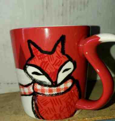 Starbucks Holiday Red Fox Mug 12 oz - Sold on eBay Dec, 10th 2019 for $24.95