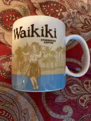 rare mugs Starbucks 2011 WAIKIKI Global City Icon Collector Series mug 16 oz - Sold on eBay Dec, 10th 2019 for $40.00
