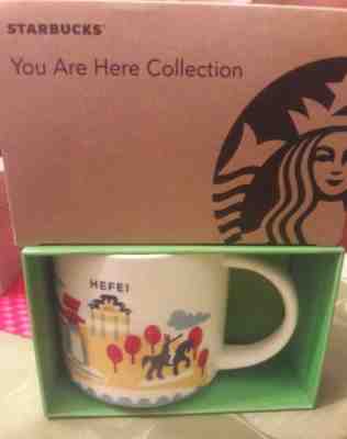 NIB With SKU STARBUCKS HEFEI, CHINA You Are Here (YAH)  14 Oz Mug. Rare - Sold on eBay Dec, 10th 2019 for $32.00