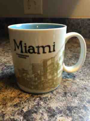 Starbucks 2011 Miami Global Icon Collector Series 16 oz Coffee Mug Tea Cup EUC - Sold on eBay Dec, 10th 2019 for $15.00