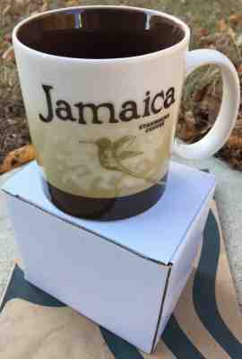 Starbucks Jamaica Global Series Coffee Mug Tea Cup 16oz NEW! - Sold on eBay Dec, 10th 2019 for $31.49