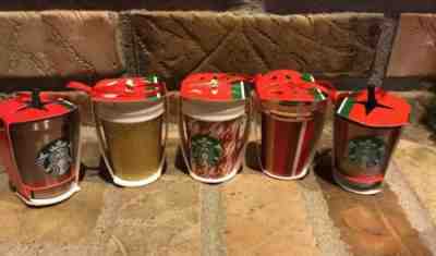 Lot Of 5 New Starbucks Coffee Christmas Mug Cups Ornaments 2018 - Sold on eBay Dec, 10th 2019 for $31.99