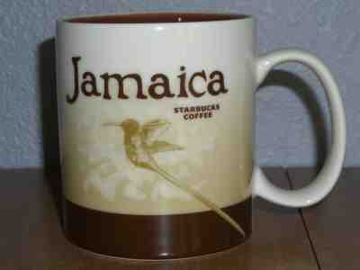 NEW! STARBUCKS JAMAICA GLOBAL COLLECTOR SERIES Coffee Cup Large 16 oz  - Sold on eBay Dec, 10th 2019 for $18.97