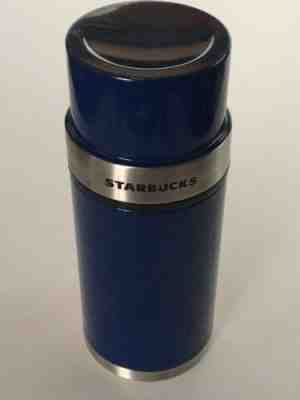 Vintage 2006 Starbucks Blue Stainless Steel 17 Oz Ounces Thermos Coffee Tea - Sold on eBay Dec, 10th 2019 for $16.50