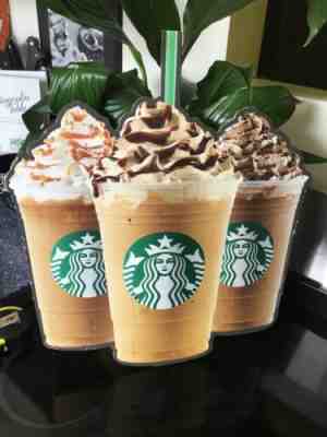 Rare Starbucks Carmel Mocha Double Chocolate Chip Frappuccino Display Magnet - Sold on eBay Dec, 10th 2019 for $52.00