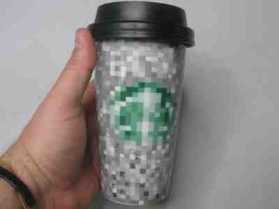 Starbucks Travel Mug * Digital Pixel Camo * 2012 * 12 Ounces * FREE SHIPPING!! - Sold on eBay Dec, 10th 2019 for $19.99