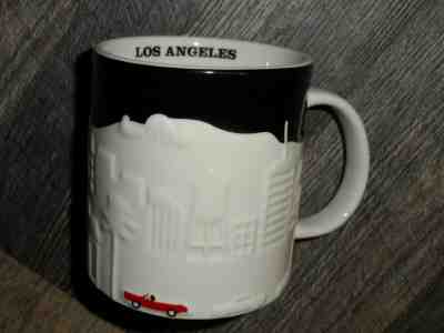 Starbucks Los Angeles Mug 2012 Limited Edition Collector Series Skyline Relief  - Sold on eBay Dec, 10th 2019 for $27.99
