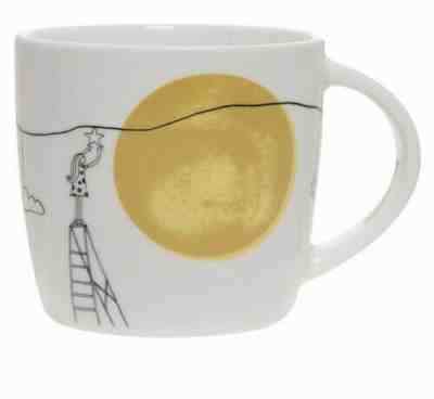 Starbucks Whimsical Clouds Stars And Moon Coffee Mug - Sold on eBay Dec, 10th 2019 for $19.29