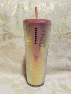 Starbucks Holiday 2019 Iridescent Holly Tumbler - Sold on eBay Dec, 10th 2019 for $28.00