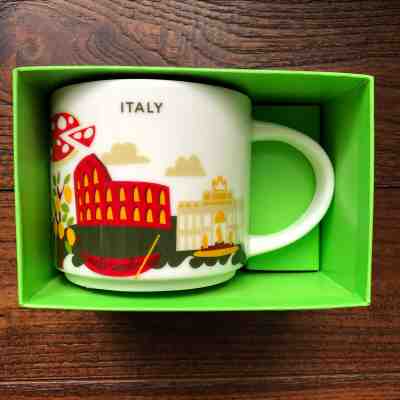 Starbucks ITALY YOU ARE HERE collection country mug cup  - Sold on eBay Dec, 10th 2019 for $54.95