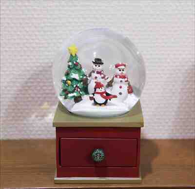 HTF!  Starbucks Japan Holiday Snow Globe with drawer box with old logo. - Sold on eBay Dec, 9th 2019 for $97.99
