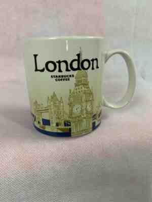 2013 London England City Collector Starbucks Coffee Mug Big Ben Skyline 16oz - Sold on eBay Dec, 13th 2019 for $23.00