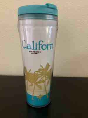 STARBUCKS 2009 GLOBAL ICONS CALIFORNIA GREAT INSULATED TRAVEL MUG/TUMBLER - Sold on eBay Dec, 13th 2019 for $16.99