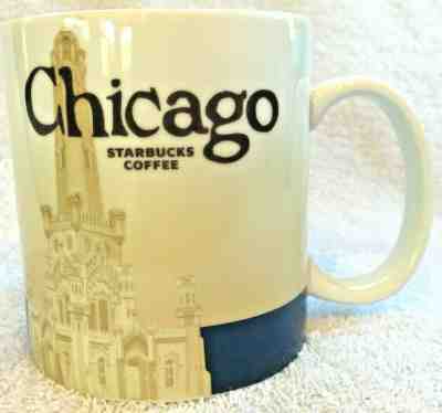 Starbucks Chicago Mug 2010 Collector Series 16 Oz. - Sold on eBay Dec, 13th 2019 for $22.95