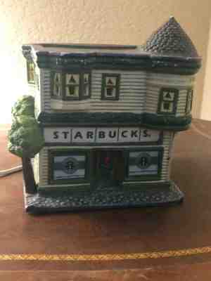 Starbucks Coffee Christmas Lighted House Ceramic Neighborhood Store Porcelain - Sold on eBay Dec, 13th 2019 for $56.00