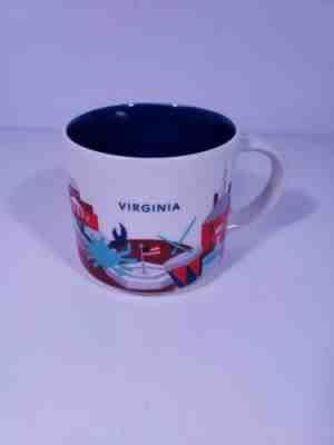 Virginia You Are Here Starbucks Cup Mug Coffee Tea 14 Oz #530 - Sold on eBay Dec, 13th 2019 for $19.25