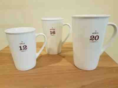 Starbucks Tall, Grande, Venti Mugs - Sold on eBay Dec, 13th 2019 for $30.00