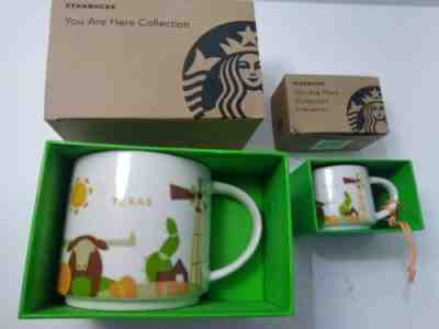 Texas Starbucks "You are Here" Mug New w/ Box! Plus 2 oz. Mug  - Sold on eBay Dec, 13th 2019 for $19.95