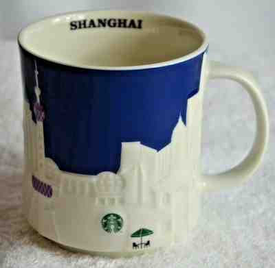 Starbucks 2012 Shanghai Skyline 3D Relief Coffee Mug Tea Cup Ceramic 16oz NEW - Sold on eBay Dec, 13th 2019 for $29.75