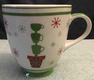 STARBUCKS Holiday 2006 Footed 16 Oz. Christmas Coffee Cup/Mug - Sold on eBay Dec, 13th 2019 for $20.00