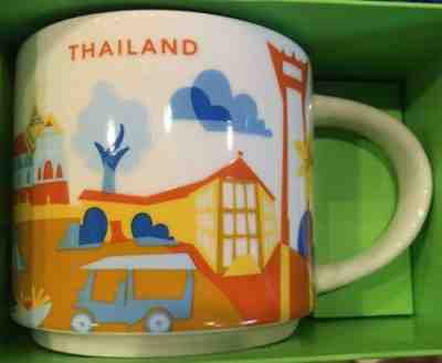 Starbucks Mug YAH You Are Here Thailand - Sold on eBay Dec, 13th 2019 for $35.00